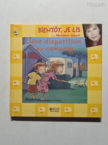 [Livre] Une disparition au camping - Bon état (image 1)