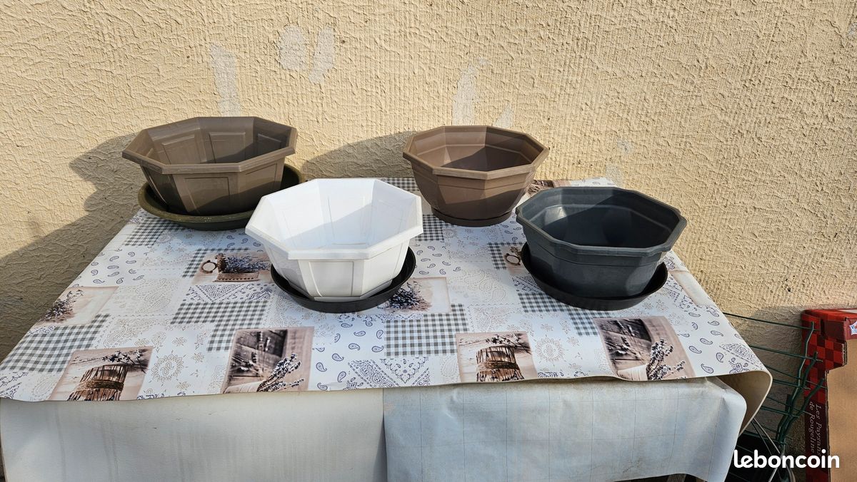 4 coupes octogonales et 4 soucoupes, Neufs …lot43 (image 3)
