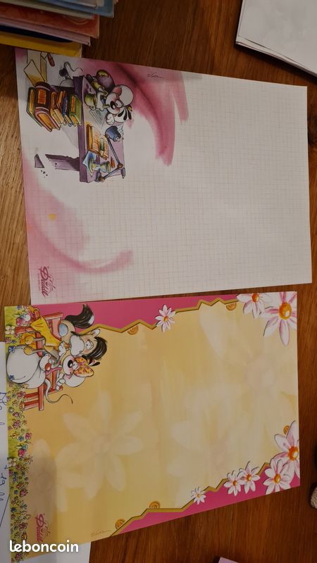 Lot 120 feuilles Diddl (image 1)