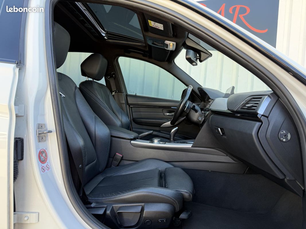 BMW SERIE 3 F30 LCI 330d 258ch M SPORT BVA8 | TOIT OUVRANT | SIÈGE CHAUFFANT (image 16)