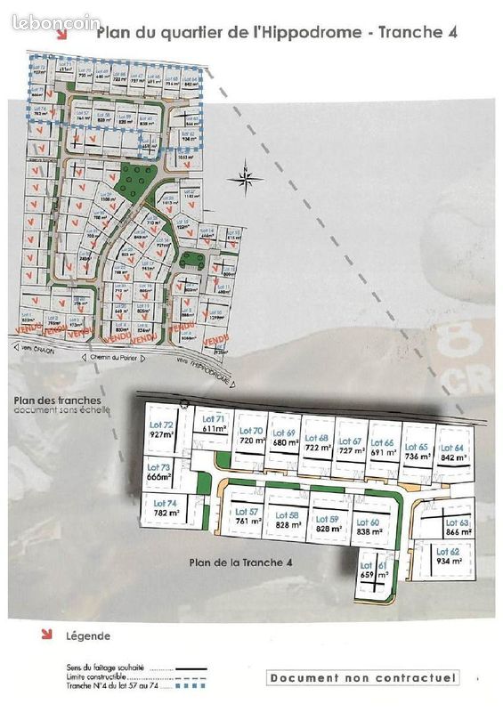 Terrain 238 m² · à Craon · 238 m² · 53 000 €