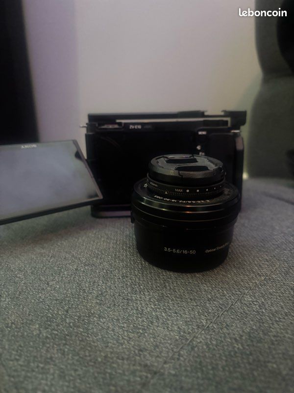 Sony Zv E10 peu utilisé - CAGE RIG - 16-50 mm + KF ND Filter (image 4)