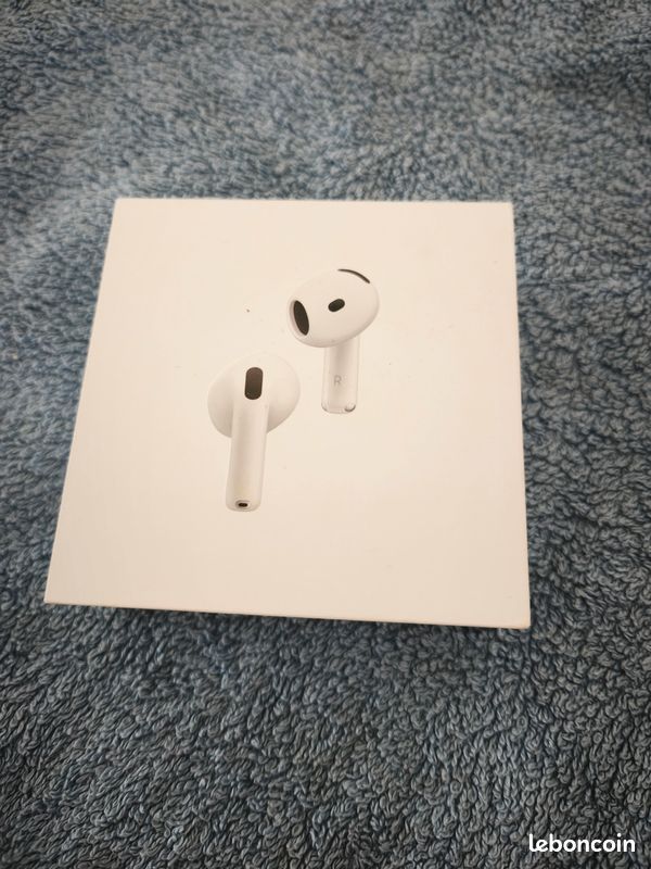 AirPods 4 avec réduction active du bruit neufs (image 1)