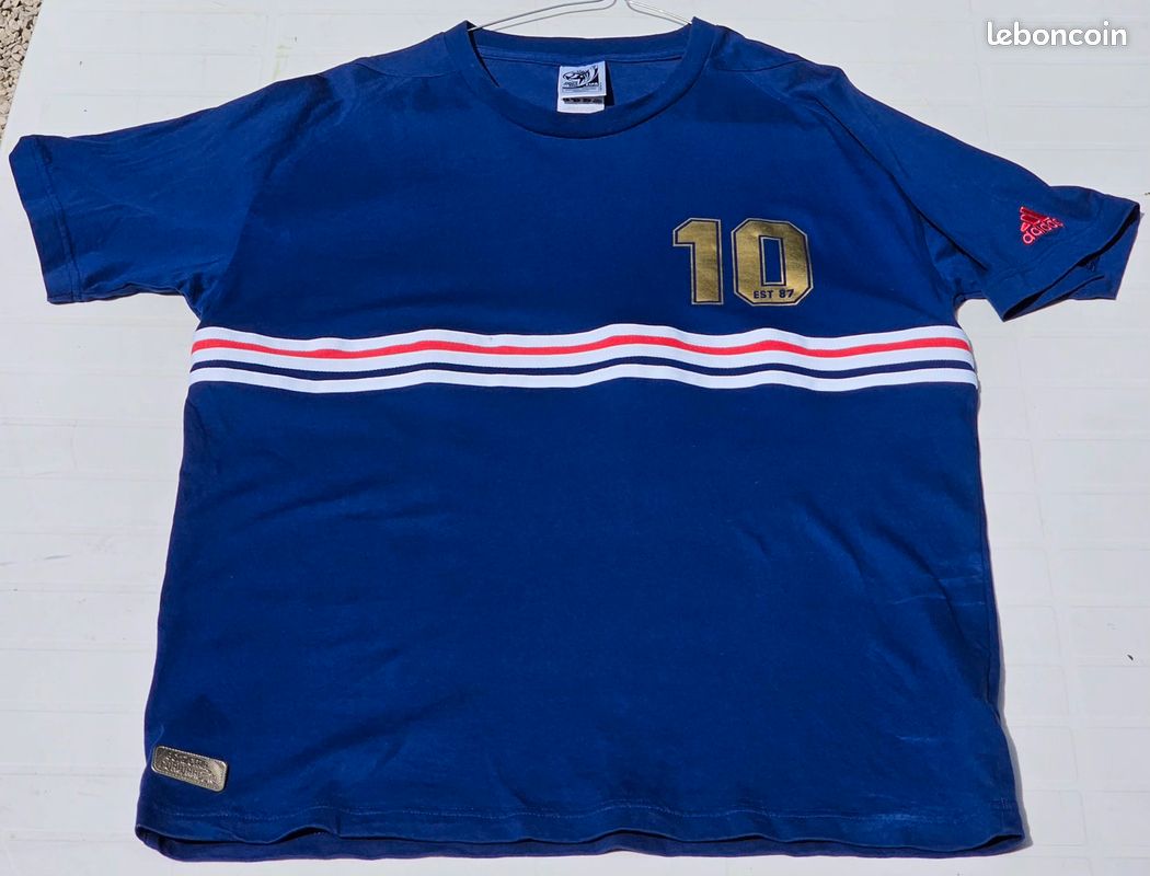 Maillot équipe De France Adidas – Coupe Du Monde 2010 – Domicile – Taille XL