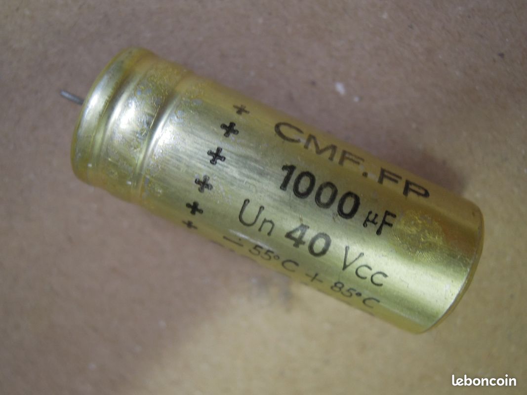 Condensateur CMF-FP 1000 uF (image 1)