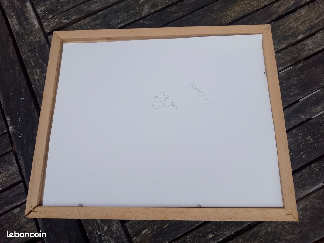 Repro morinay et cadre bois vitré a rafistoler (image 3)