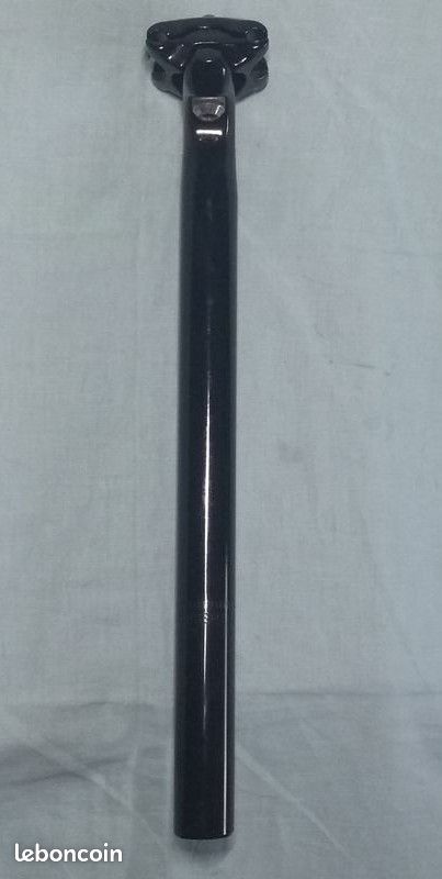 Tige de Selle Vélo Kalloy Uno L. 350 mm / 26,2 mm Noir - 36Vélos