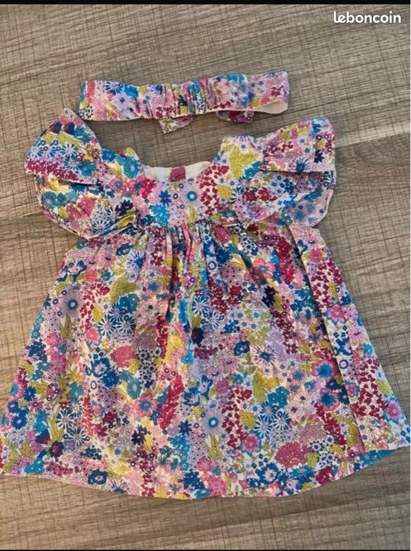 Ensemble jacadi fille 18 mois neuf (image 1)