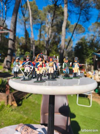 Lot De 10 Soldats De Plomb Del Prado - Figurines En Très Bon état, Pour Collectionneurs