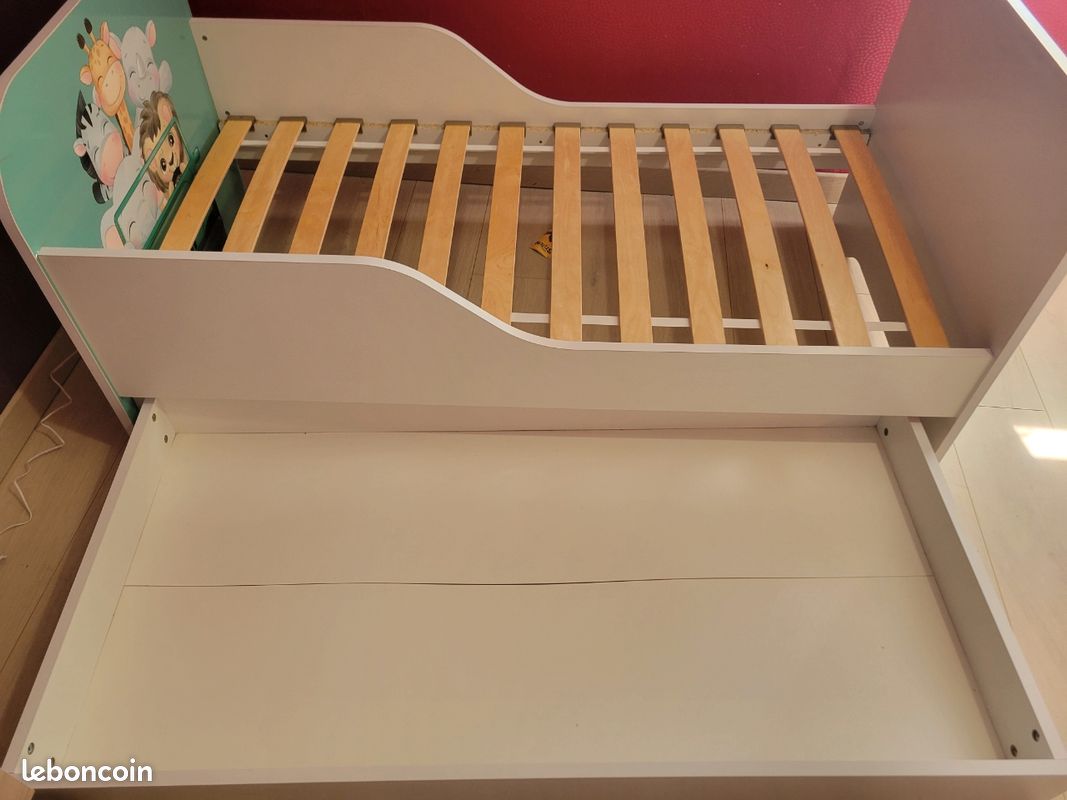 Ensemble lit 70×140 et matelas (image 6)