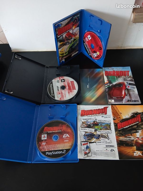 Jeu PS2 Burnout 3: Takedown - Version PAL Complète (boîte, Notice) - Bon état