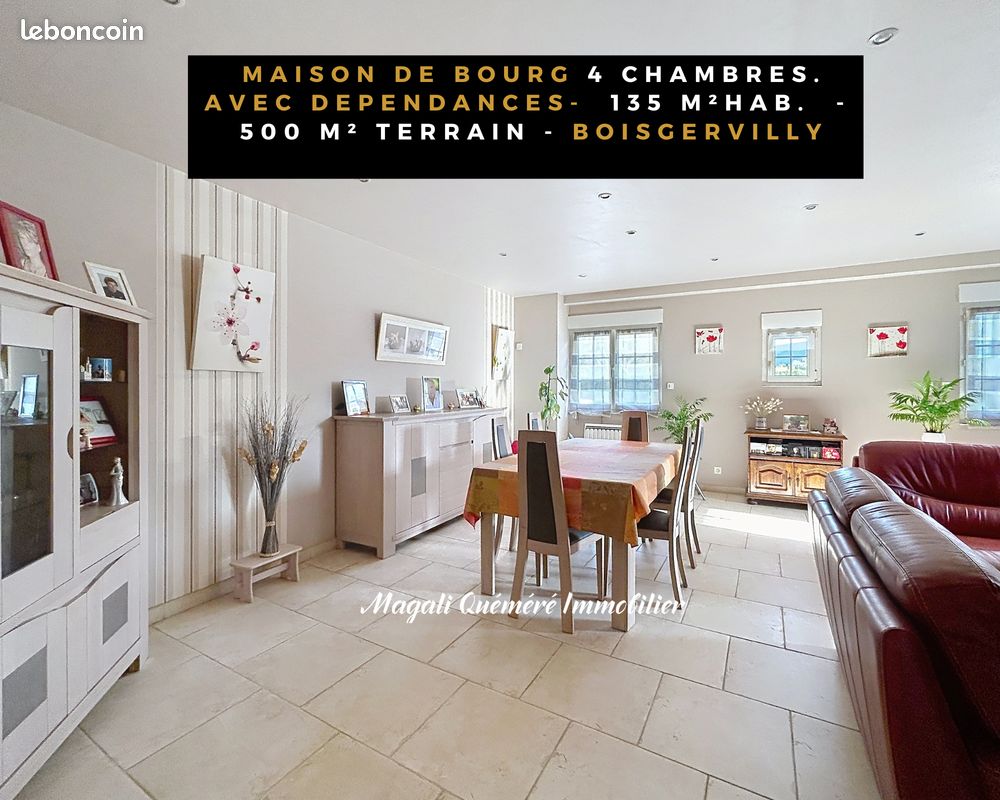 Maison 5 pièces 135 m² · à Boisgervilly · 135 m² · 228 800 €