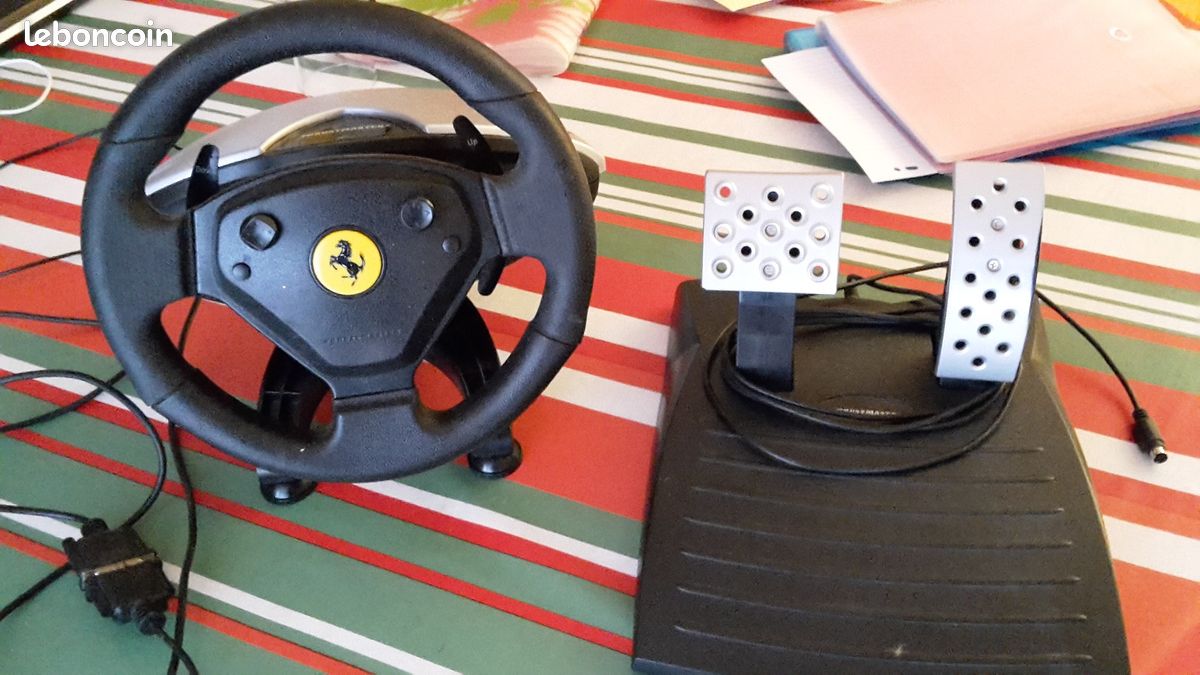 360 Modena Racing Wheel ThrustMaster volant + pédalier PlayStation 2 (PS2) (image 2)