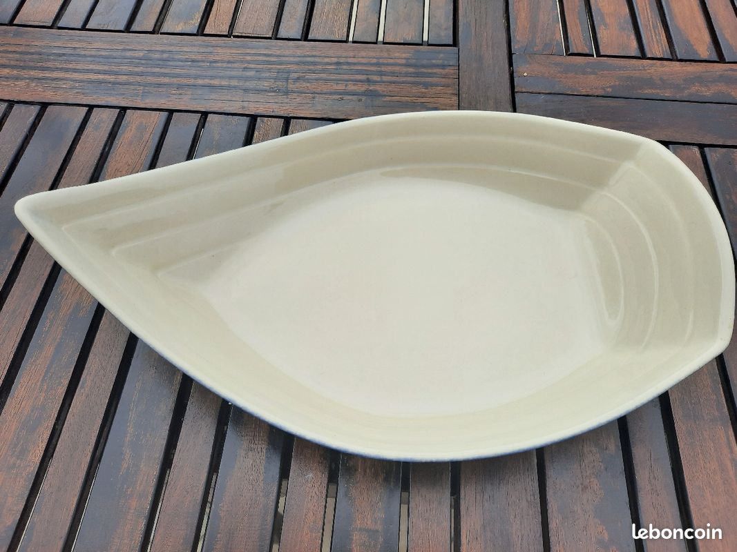 Lot de 2 moules forme coquillage et bateau, beige et bleu, fait en Bretagne (image 4)