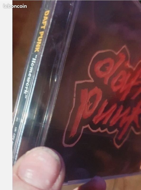 ⚠️daft punk-homework sous scellé depuis 1996⚠️ cd entièrement neuf (image 4)