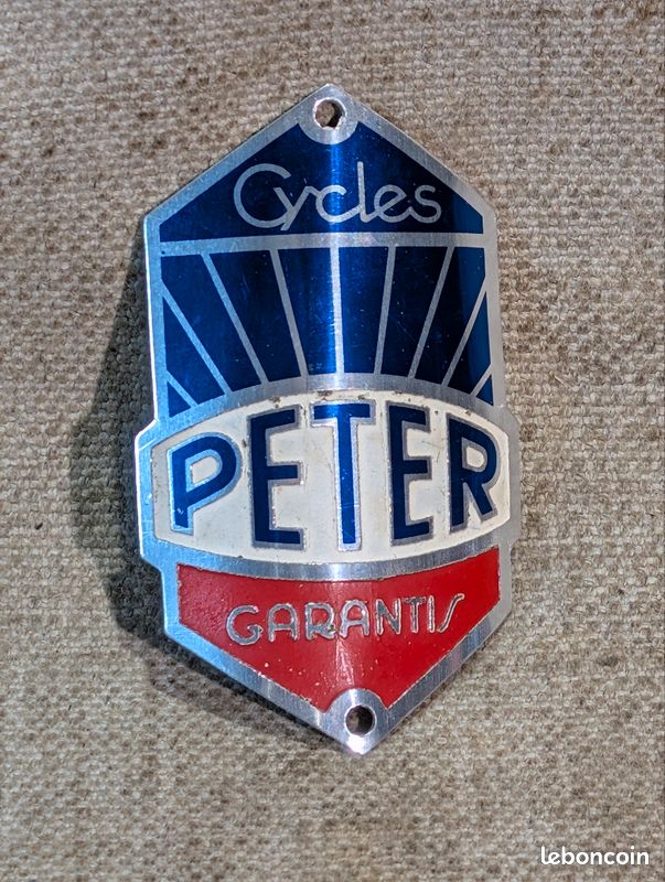 Ancienne plaque vélo MOTOBECANE France bicyclette bicycle metal