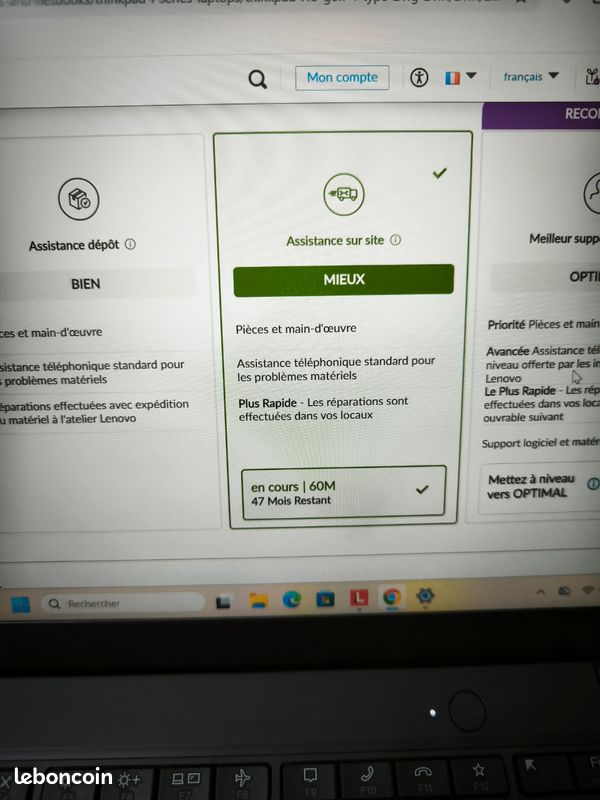 Lenovo Thinkpad L13 Gen 4 Sous Garantie (image 6)