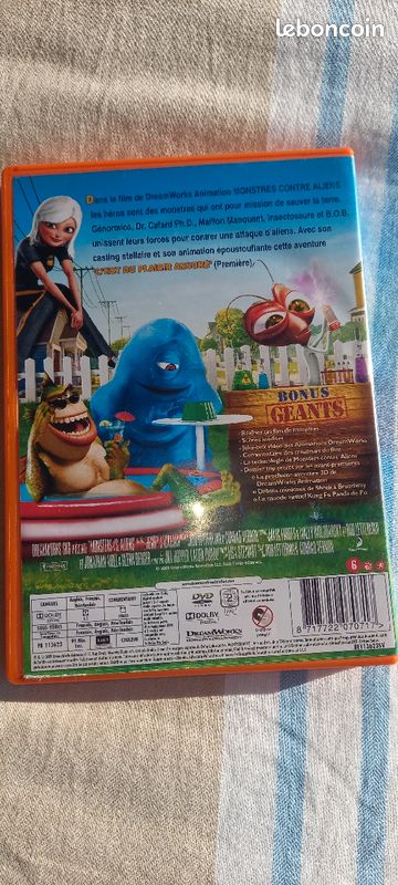 Dvd Monstres contre Aliens (image 2)