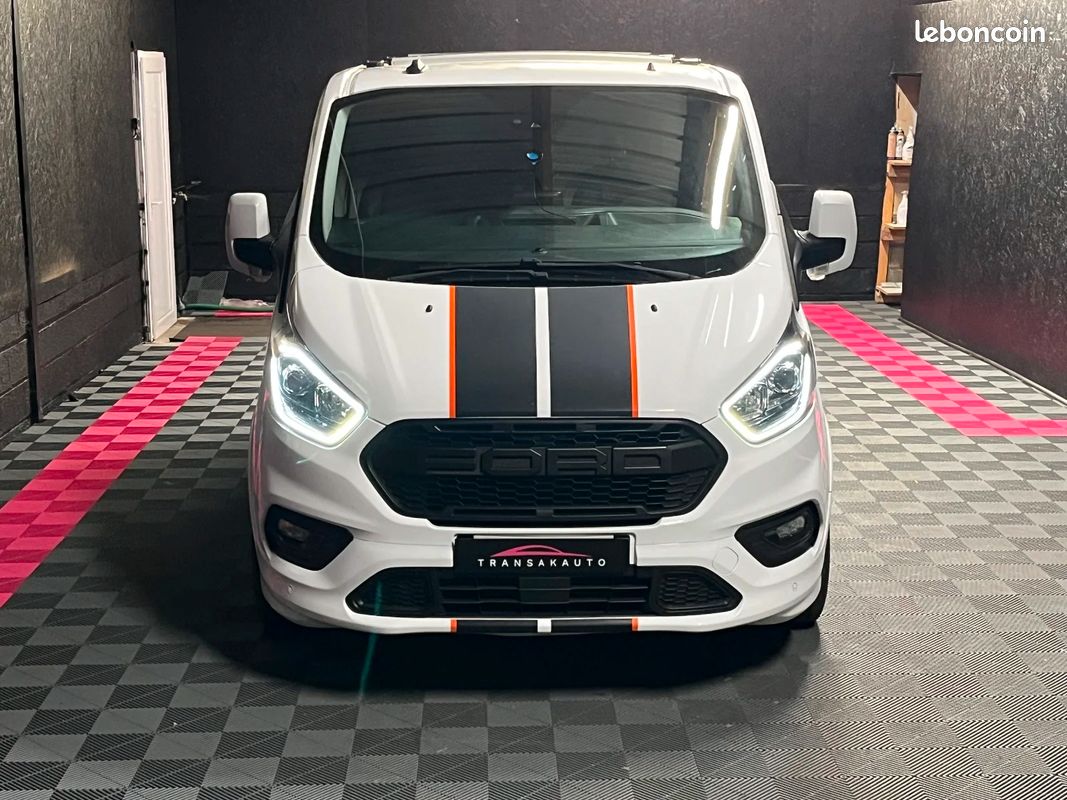 Ford transit custom fourgon 290 l1h1 2.0 ecoblue 170 bva sport (attelage) (image 2)