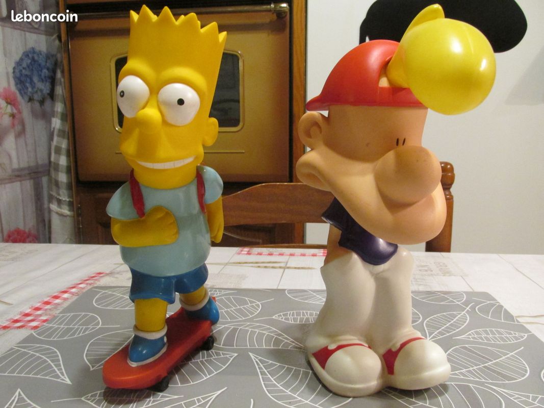 Figurine Titeuf et Bart (lila) (image 1)