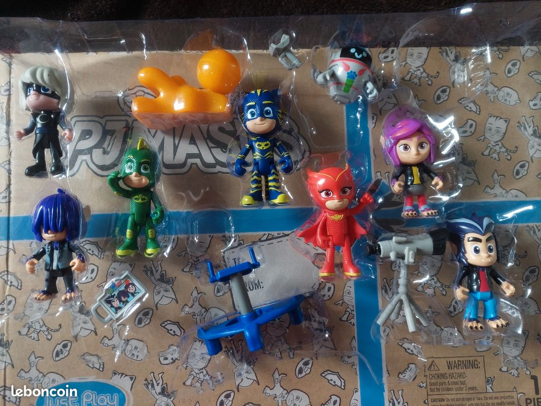 Playset Pyjamasques - Yoyo Gluglu Bibou Wolfie Kévin RIP Howler, Sorceline (image 1)