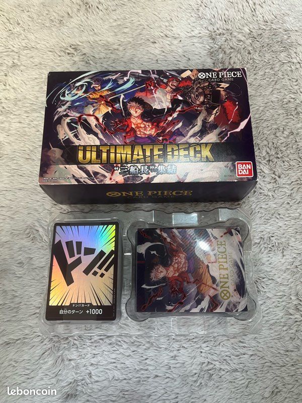 Deck One Piece TCG  Ultimate Deck The Three Captains (ST10)  Neuf -  Jeux & Jouets