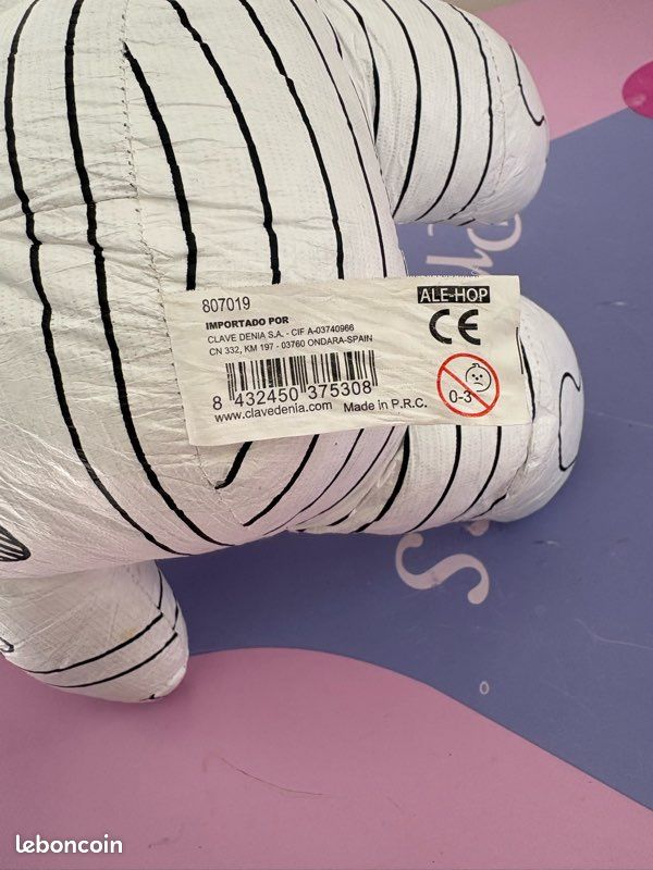 Peluche à colorier lavable (image 3)