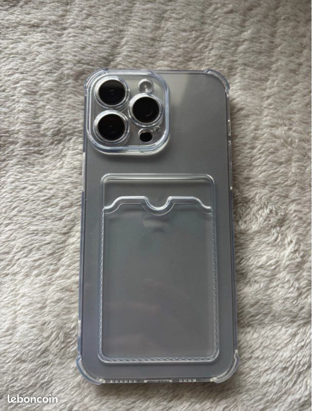 Coque Silicone Avec Support d'objectif Rabattable pour iPhone 16 Pro M – , Coques Pour iPhone