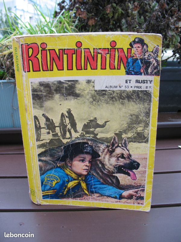 RINTINTIN album n° 53 - avec les RINTINTIN mensuels n° 79 - 80 - 82 (image 1)