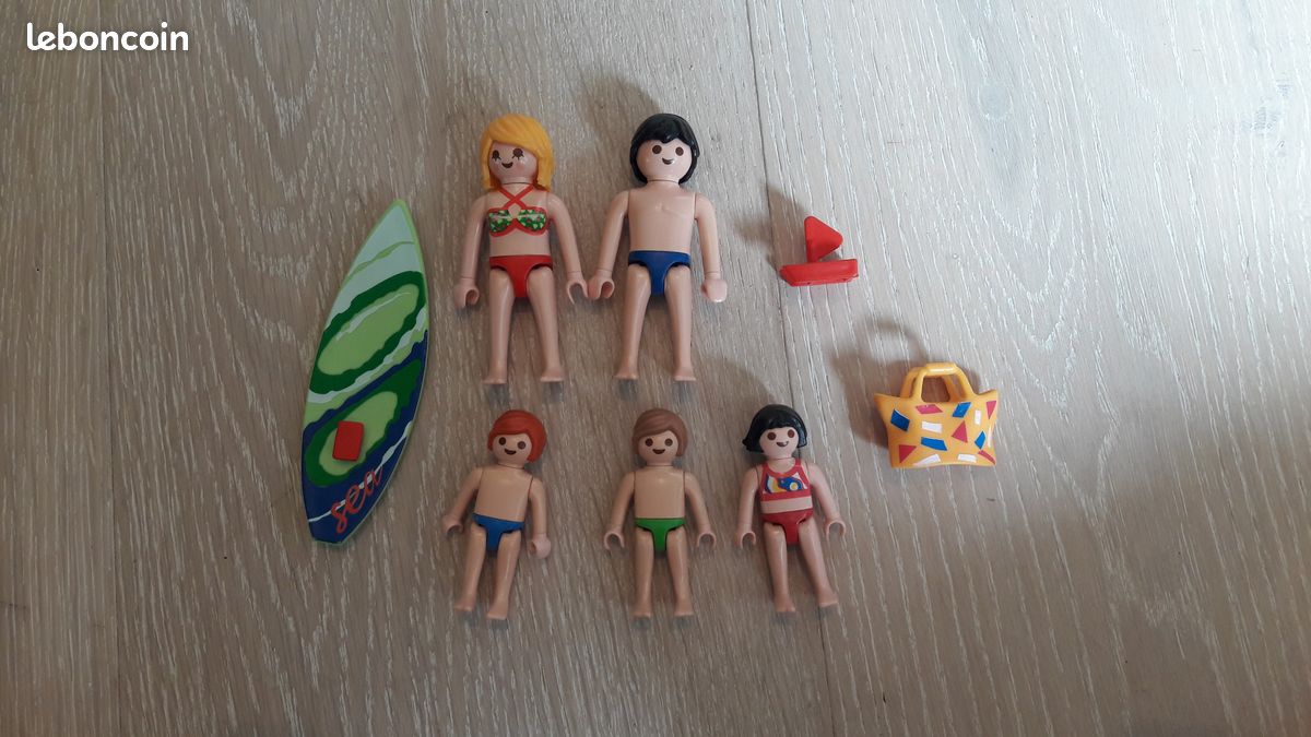 Piscine Playmobil avec 5 personnages (image 2)
