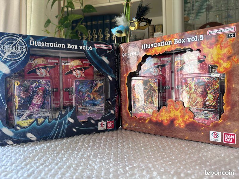 Coffret illustration box vol 5 et 6 One Piece Card Game (image 2)