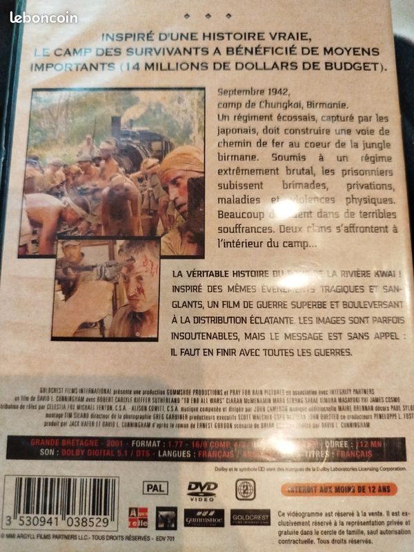 DVD le camp des survivants (image 2)