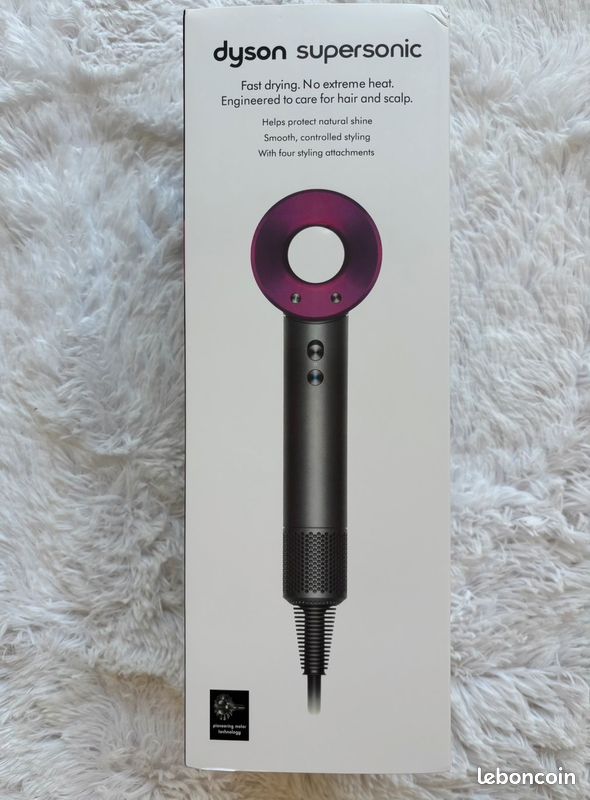 Dyson Supersonic HD15 Rose/Fuchsia – Comme neuf – Boîte + 4 embouts (image 7)