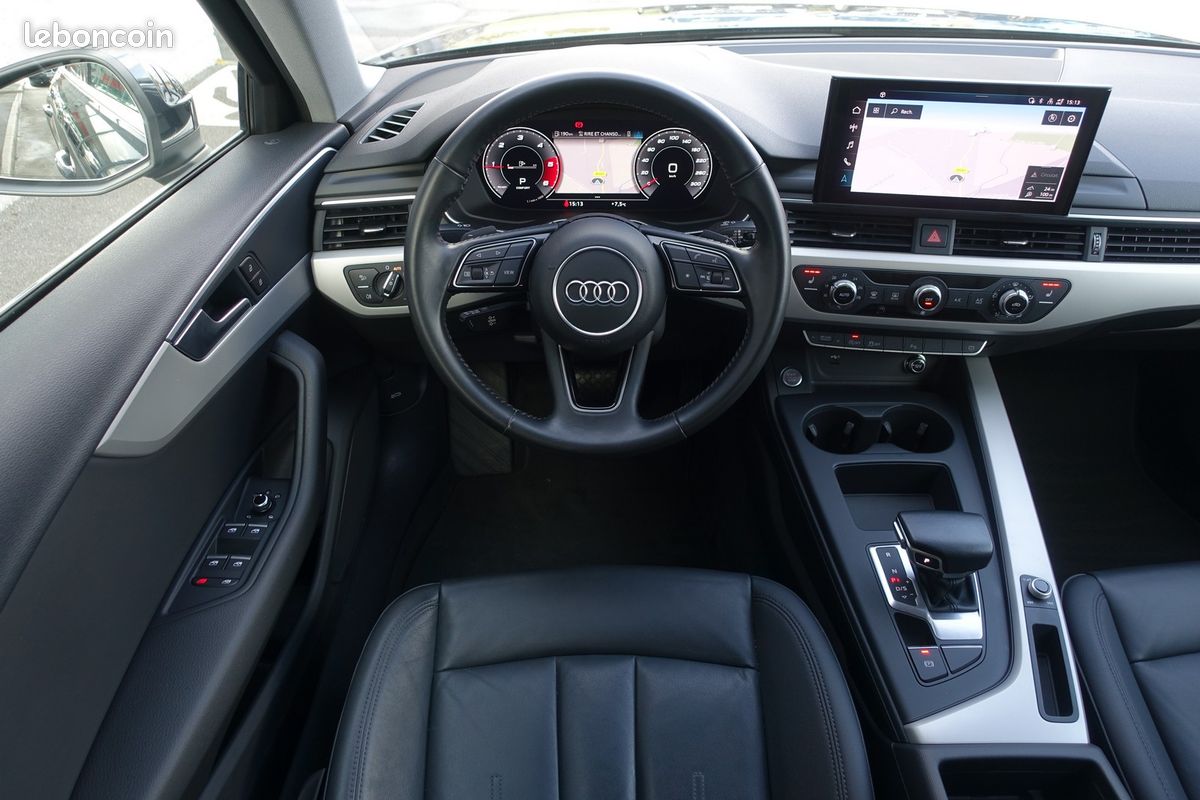 A4 Avant 35 Tdi Mhev S-Tronic 163ch Virtual cockpit/Cuir chauffant/Grd Gps Europe/Carplay/Hayon électrique/Hayon électrique/1*Main/Garantie 12 mois (image 13)