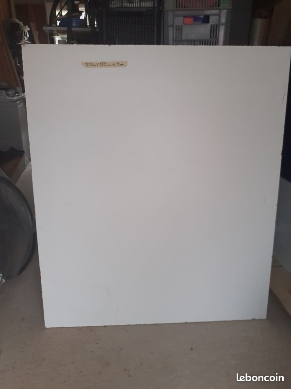 MELAMINE BLANC épais 19 mm 10 (image 4)
