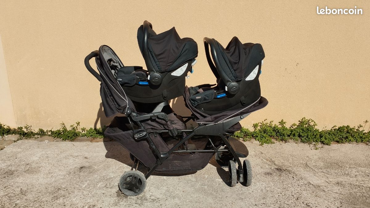 Poussette places graco+ cosy Équipement bébé