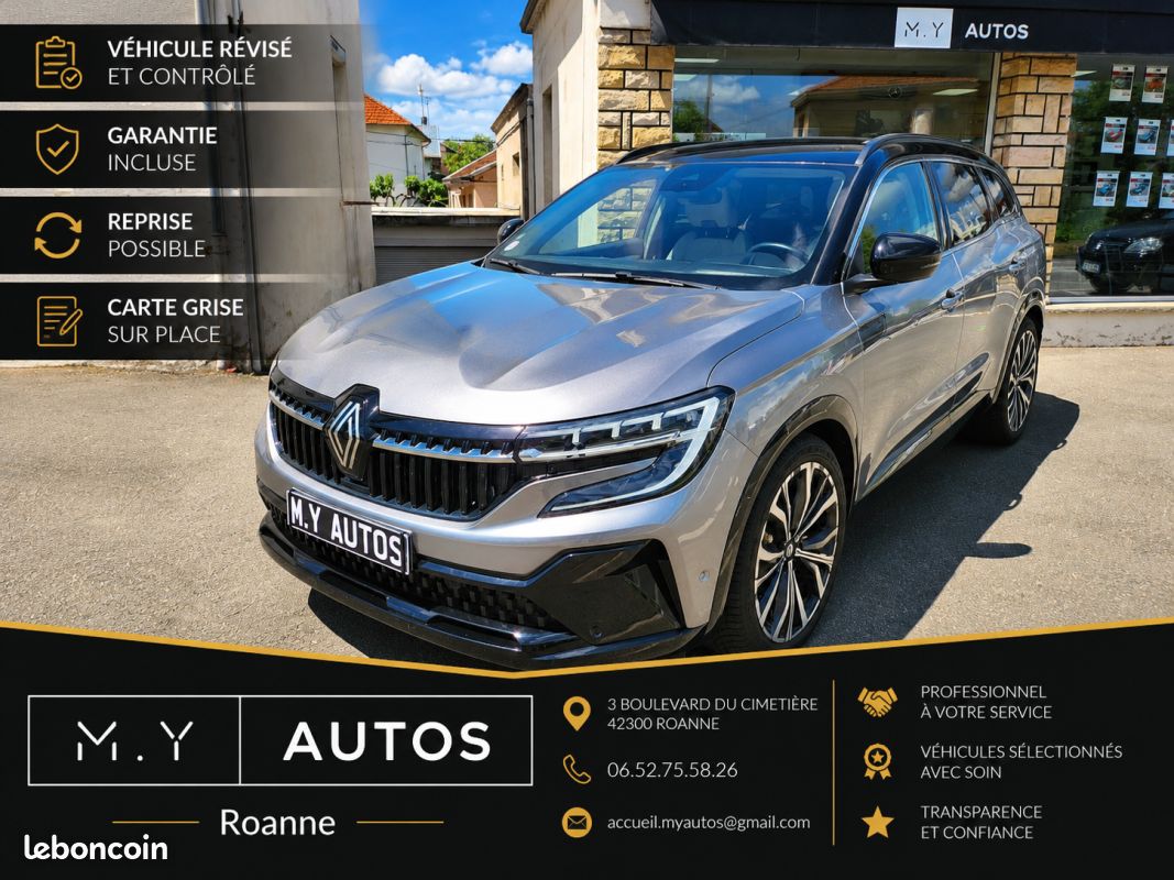 Renault espace 1.2 e-tech 200 iconic hybride (image 1)