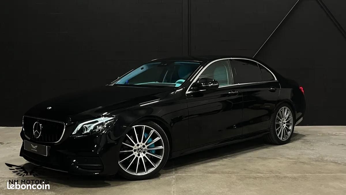 Mercedes Classe E 220 D 195 CV AMG LINE 4MATIC 9G-TRONIC BVA - INTERIEUR TIFFANY BLUE (image 1)