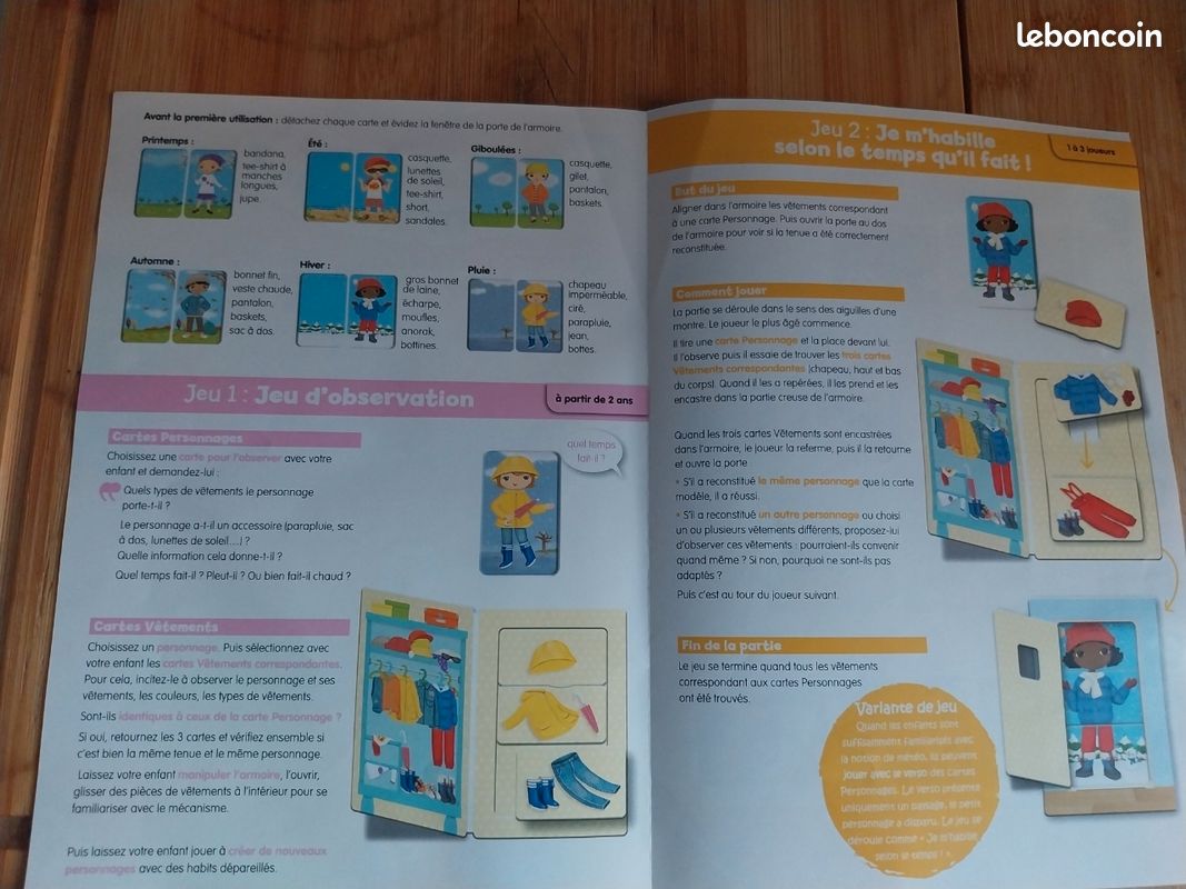 Ravnsburgr- Ju ducatif- Commnt j m'habill?- A partir d 2 ans- 24031 au millur prix