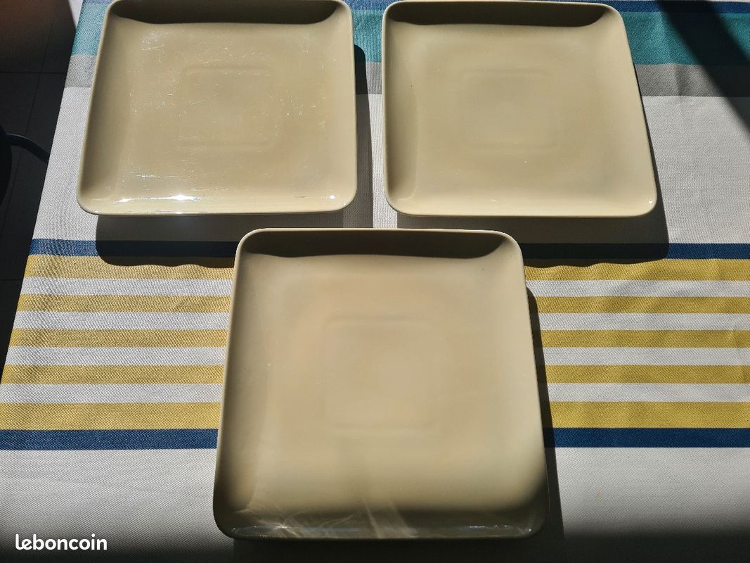 Lot 7 assiettes plates Guy Degrenne (image 3)