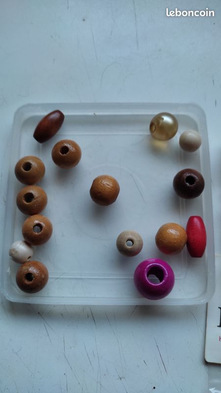 Lot de perles en bois (image 3)