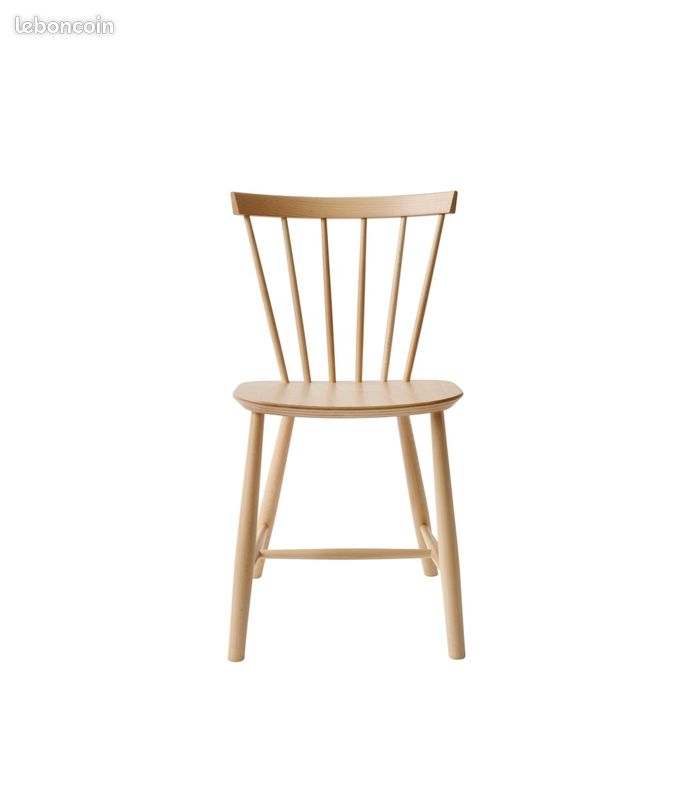 FDB Mobler J46 Beech Natural Chair (image 3)