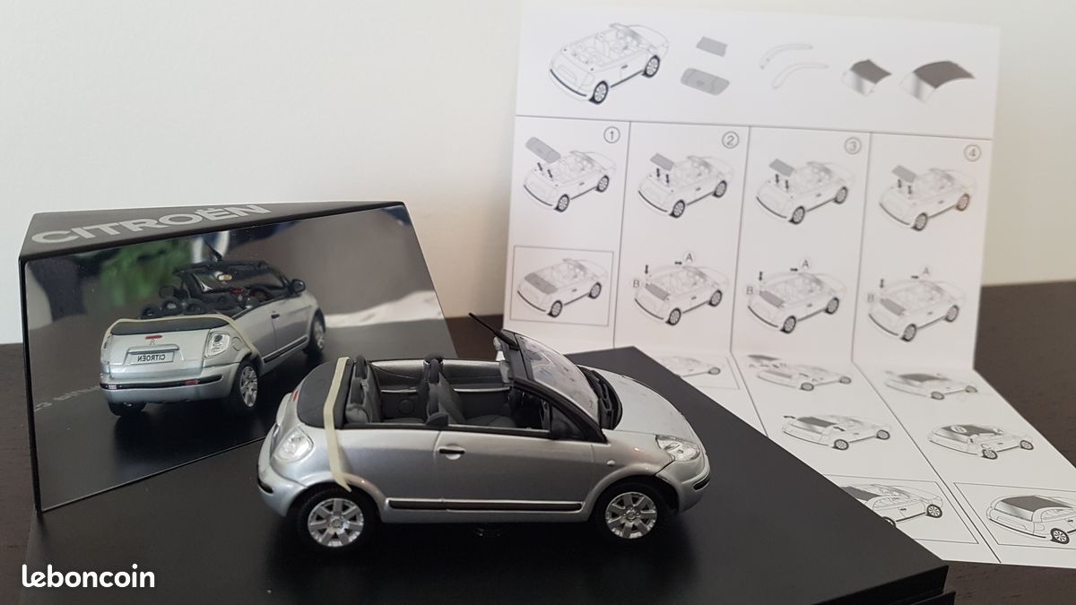 Coffret NOREV 1/43 – 4 Citroën C3 Pluriel 2003 – Édition Limitée – AMC009468