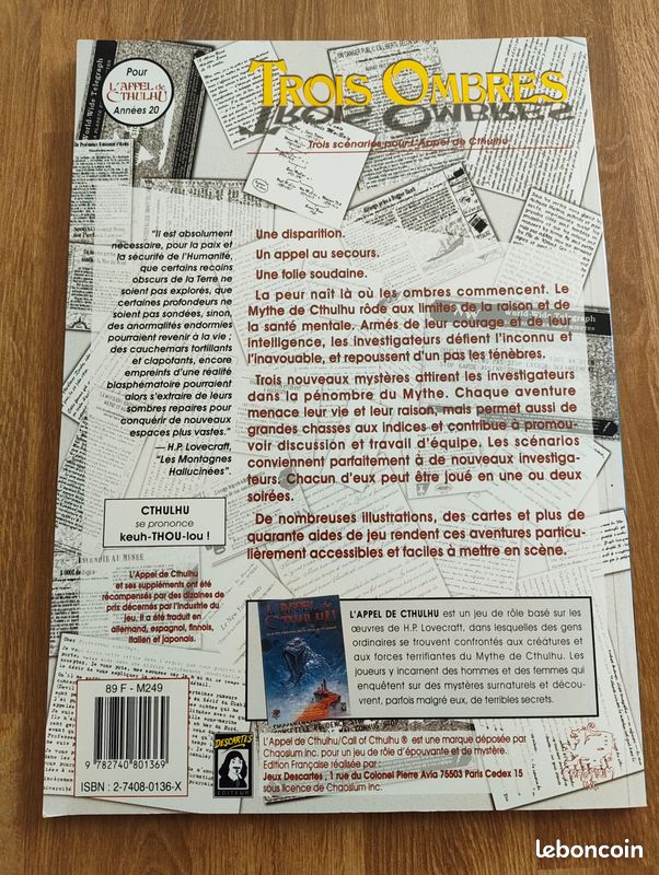 L'Appel de Cthulhu : Le Chef-d'œuvre Illustré par François Baranger