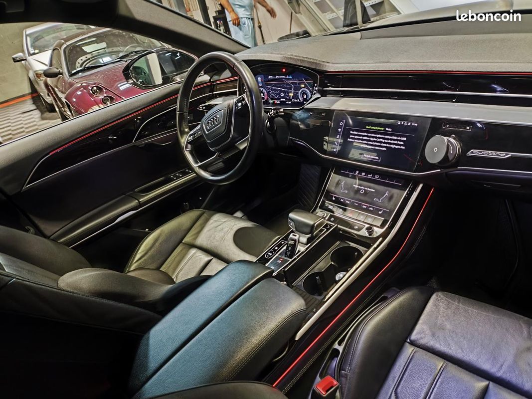 AUDI A8 Quattro 3.0 V6 50 TDI - 286 - BVA Tiptronic 2018 BERLINE Limousine Avus Extended PHASE 1 (image 22)