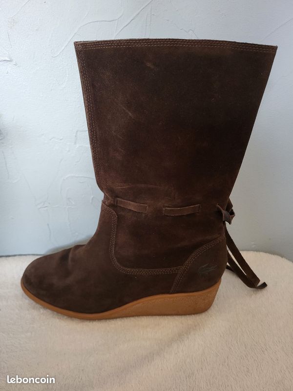 Bottes marron Lacoste - Pointure 37,5 (image 7)