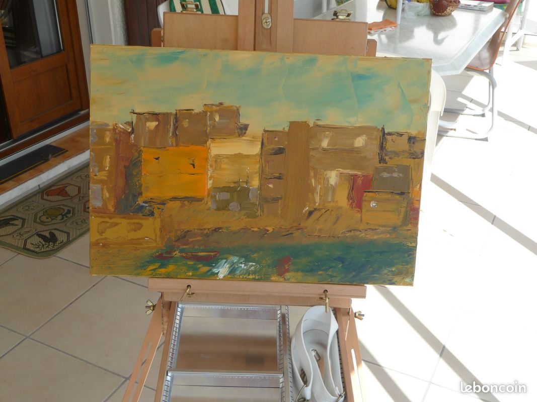 Tableau huile sur toile originale (image 1)