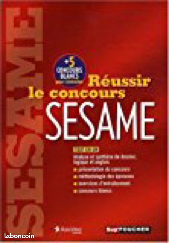Réussir le concours SESAME (image 1)