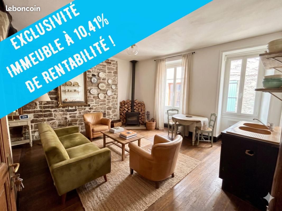 Maison 5 pièces 100 m² · à Les Vans · 100 m² · 99 000 €
