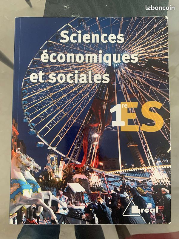 Sciences Economiques et Sociales: 1ère ES Edition: BRÉAL (image 1)